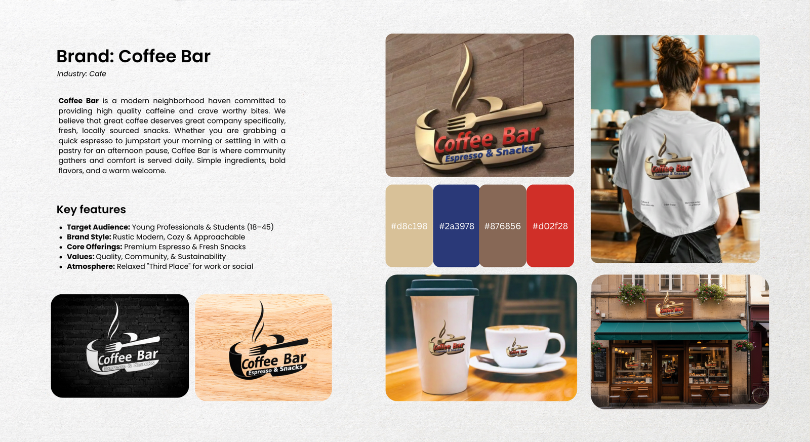 Coffee Bar Packaging