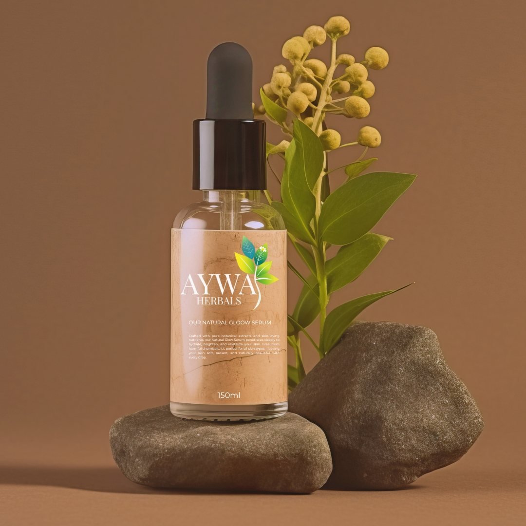 Aywa Herbals serum bottle