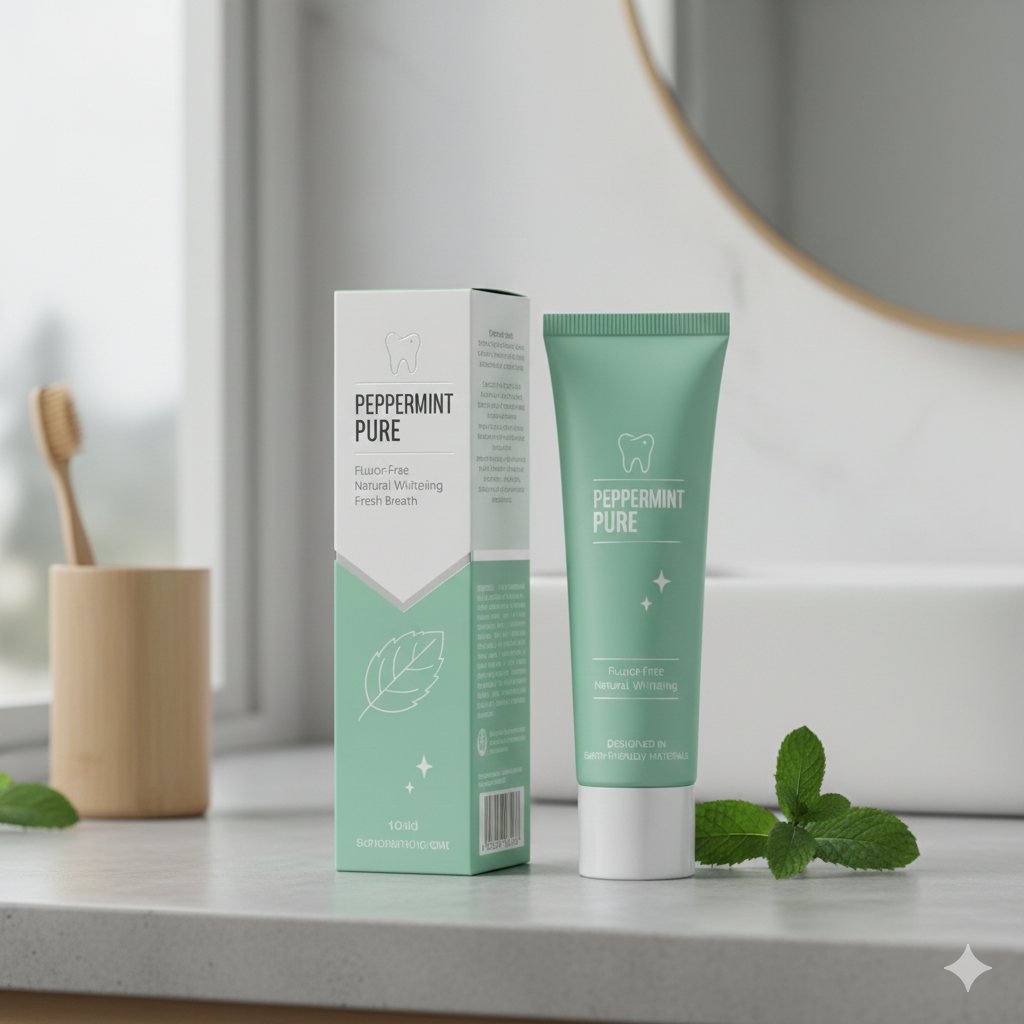 Peppermint Pure toothpaste