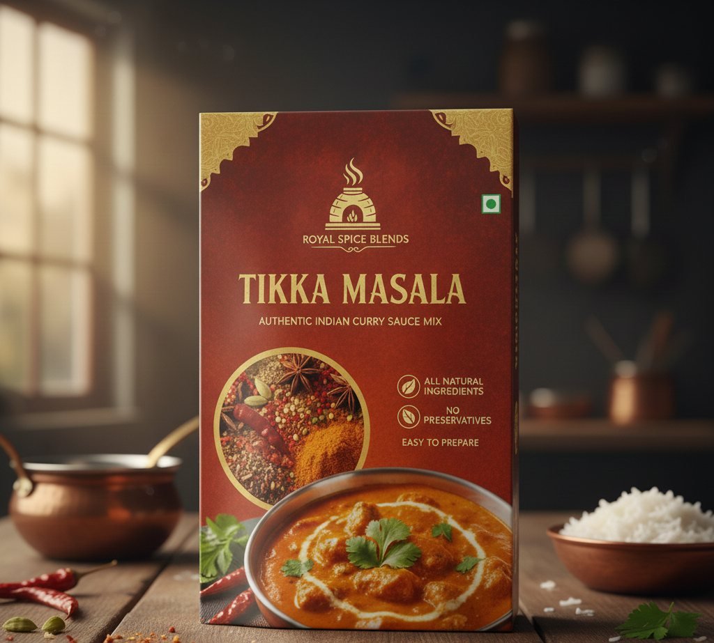 Royal Spice Blends Tikka Masala box