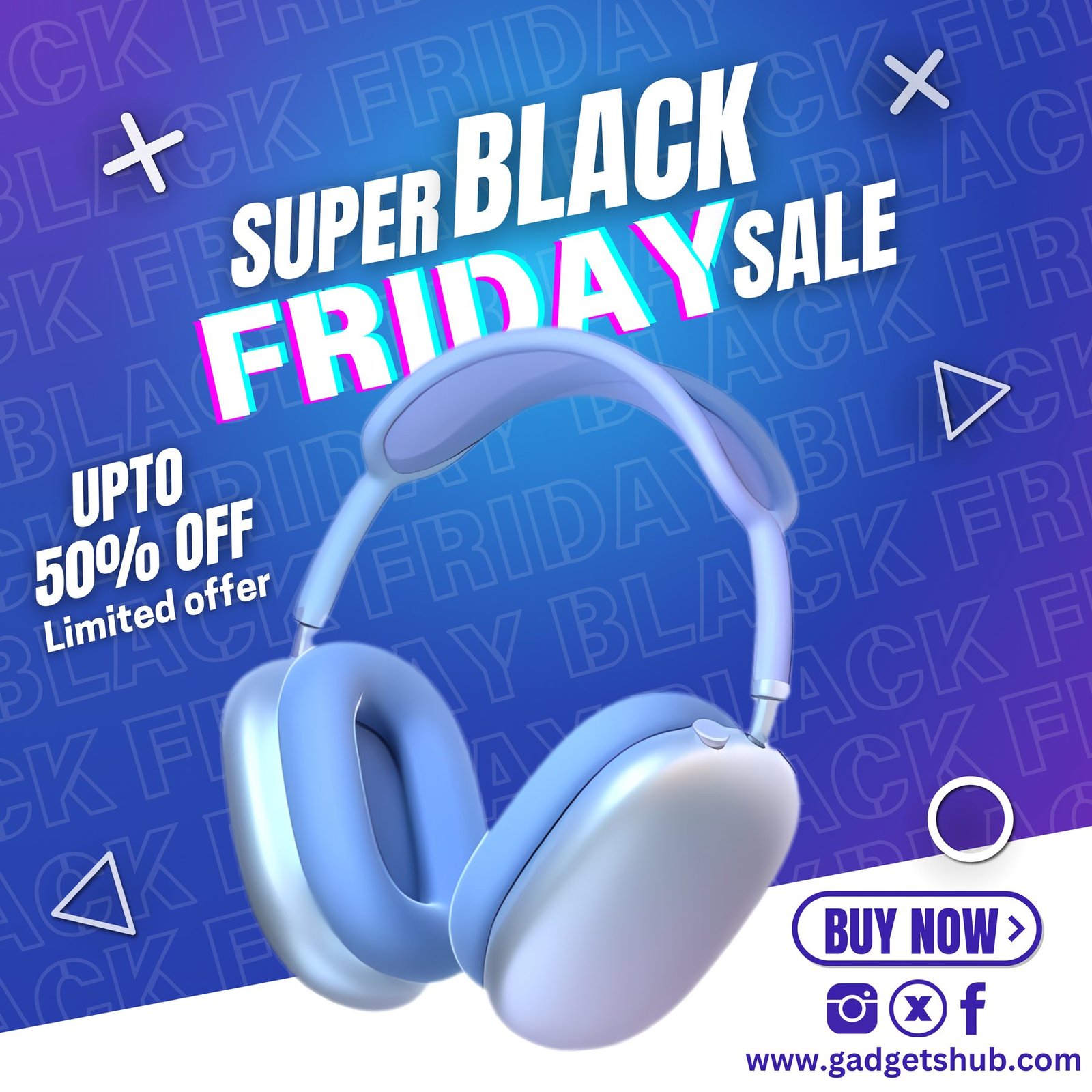 GadgetsHub headphones ad