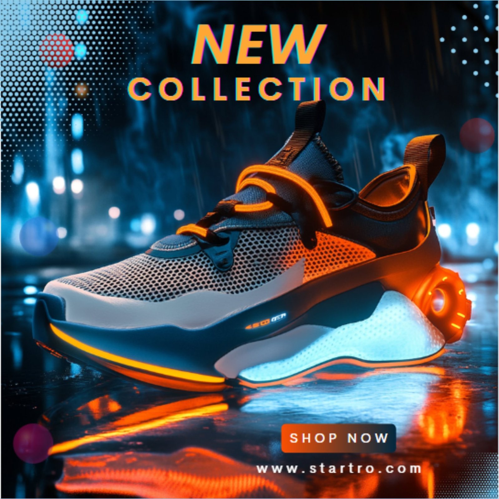 Startro sneaker ad
